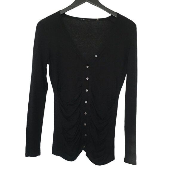 Elie Tahari Sweaters - Elie Tahari  Brown V-neck Long Sleeve Sweater